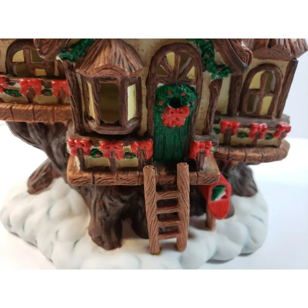 Hollybeary USA The Plumbeary Home 1995 Lite Village‎ Piece